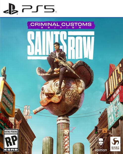 SAINTS ROW CRIMINAL CUSTOM EDITION GAMESTOP EXCLUSIVE PLAYSTATION 5 PS5 - jeux video game-x