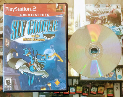 SLY COOPER AND THE THIEVIUS RACCOONUS GREATEST HITS (PLAYSTATION 2 PS2) - jeux video game-x