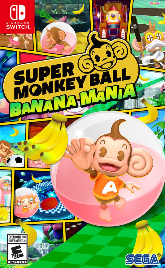 SUPER MONKEY BALL BANANA MANIA (NINTENDO SWITCH) - jeux video game-x