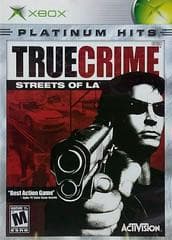 TRUE CRIME STREETS OF LA PLATINUM HITS XBOX - jeux video game-x