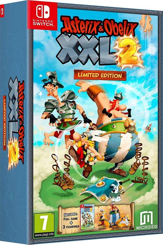 Asterix and Obelix XXL 2 - Limited Edition  PAL IMPORT JSWITCH - jeux video game-x
