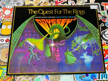 THE QUEST FOR THE RINGS MAGNAVOX ODYSSEY 2 - jeux video game-x