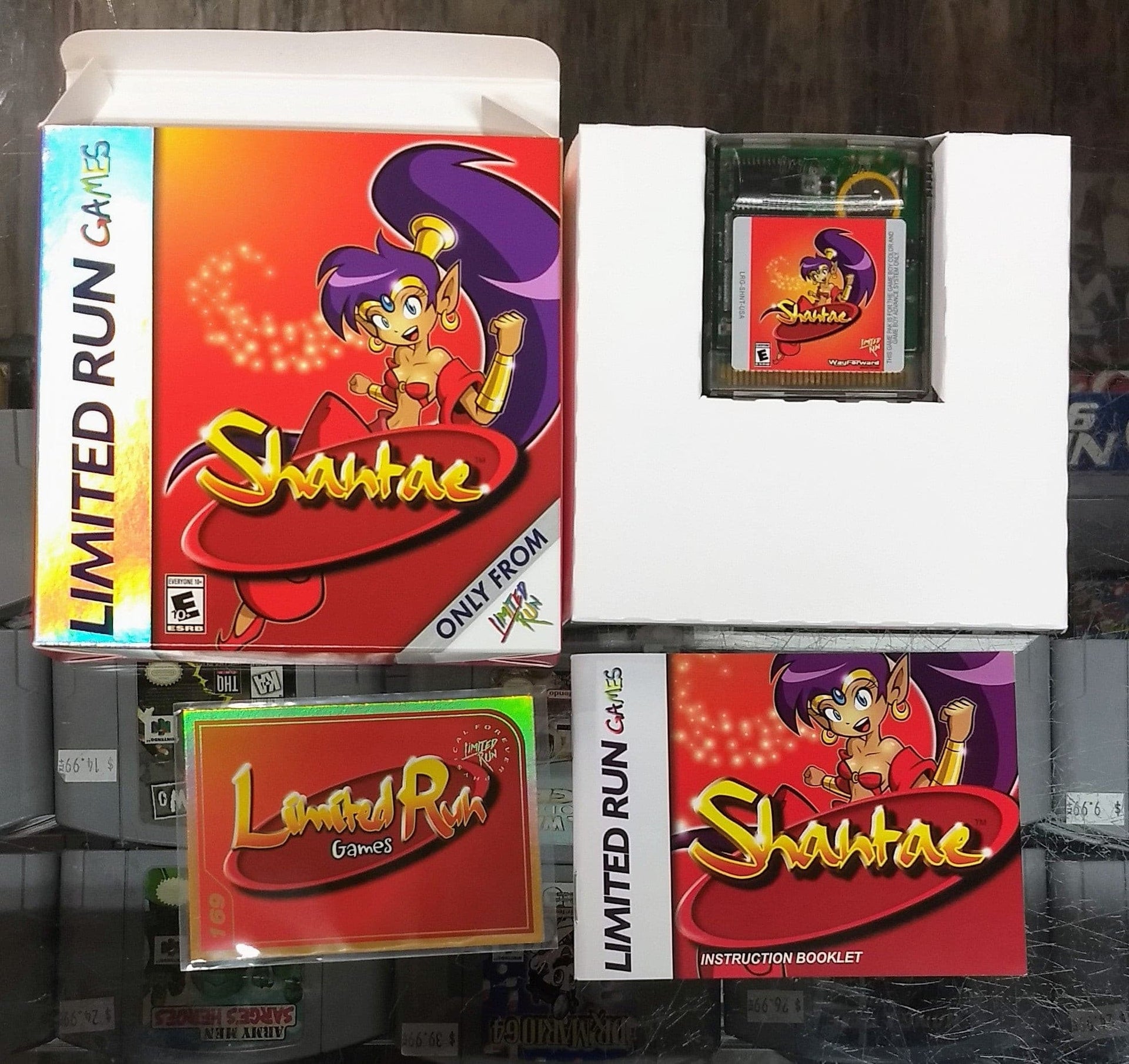 SHANTAE LIMITED RUN GAMES LRG (GAME BOY COLOR GBC) | jeux video game-x