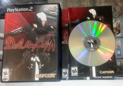 DEVIL MAY CRY 5TH ANNIVERSARY COLLECTION BLACK BOX (PLAYSTATION 2 PS2) - jeux video game-x