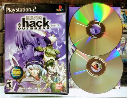 .HACK//OUTBREAK PART 3 PLAYSTATION 2 PS2 - jeux video game-x