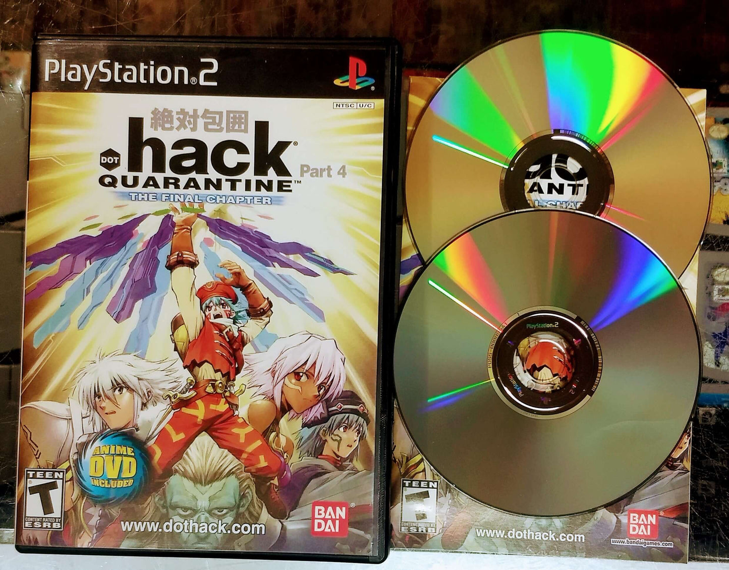 .HACK//QUARANTINE PART 4 PLAYSTATION 2 PS2 - jeux video game-x