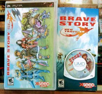 BRAVE STORY NEW TRAVELER (PLAYSTATION PORTABLE PSP) - jeux video game-x