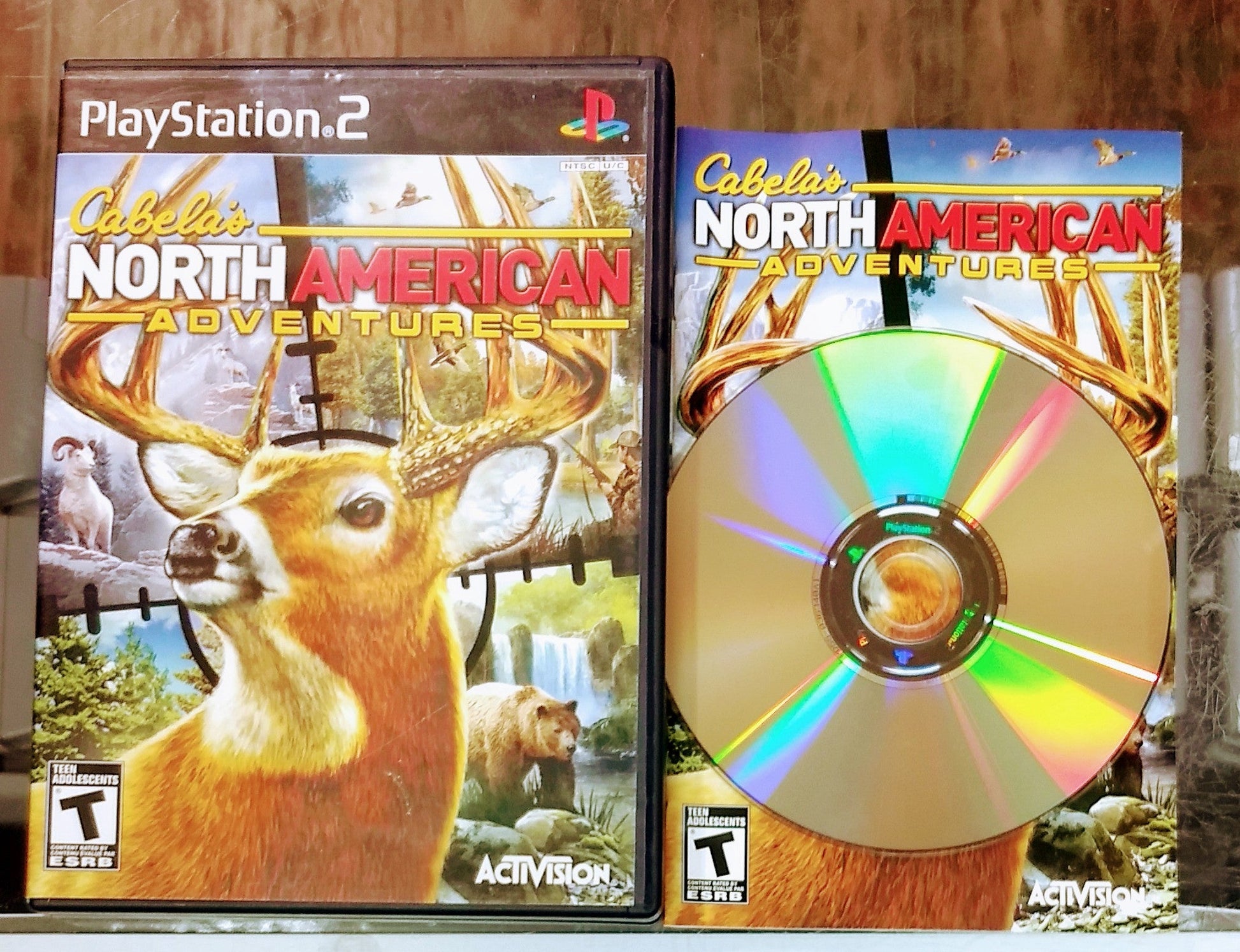 CABELA'S NORTH AMERICAN ADVENTURES (PLAYSTATION 2 PS2) - jeux video game-x