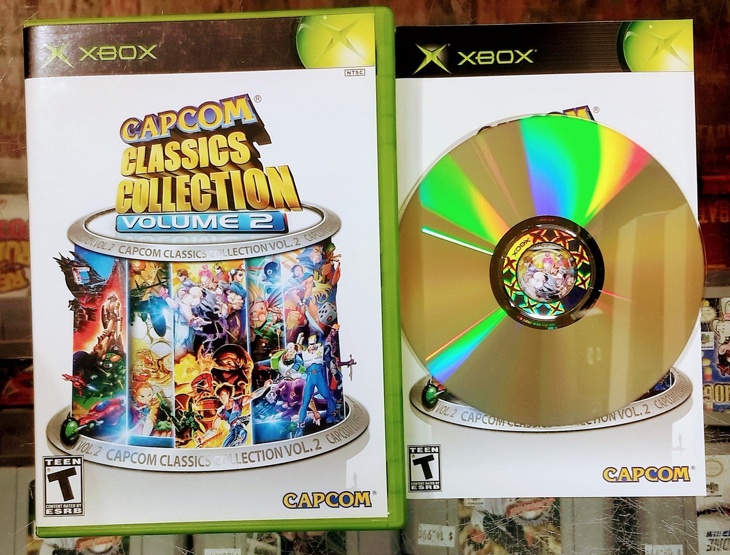 CAPCOM CLASSICS COLLECTION CCC VOL.2 (XBOX) - jeux video game-x