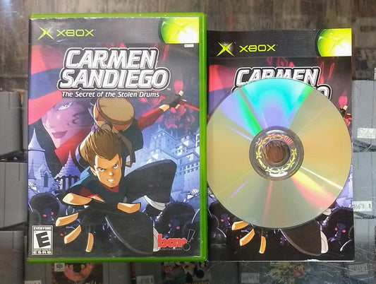 CARMEN SANDIEGO THE SECRET OF THE STOLEN DRUMS (XBOX) - jeux video game-x
