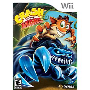 CRASH OF THE TITANS (NINTENDO WII) - jeux video game-x