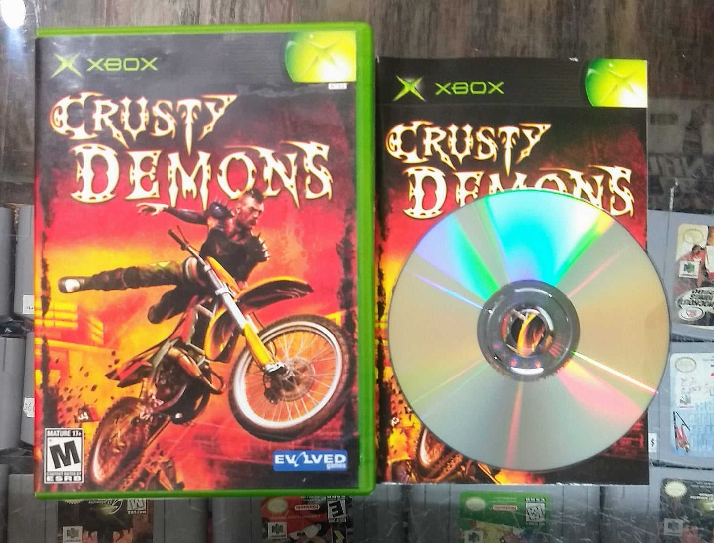 CRUSTY DEMONS (XBOX) - jeux video game-x
