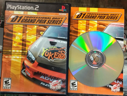 D1 PROFESSIONAL DRIFT GRAND PRIX SERIES (PLAYSTATION 2 PS2) - jeux video game-x