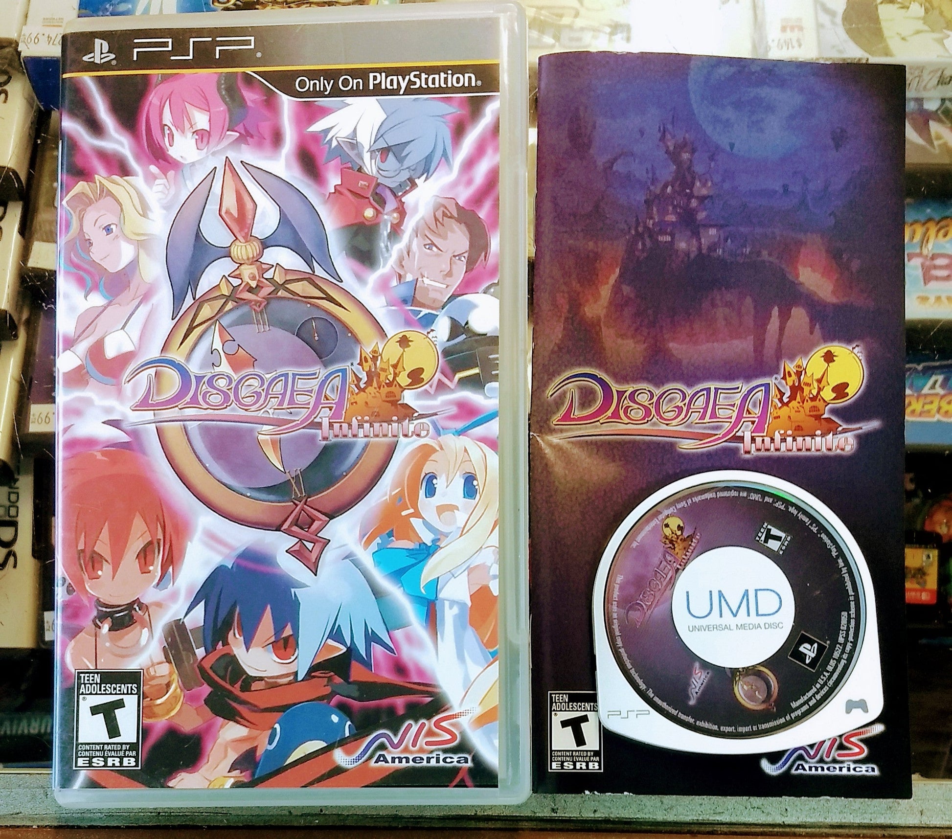 DISGAEA INFINITE (PLAYSTATION PORTABLE PSP) - jeux video game-x