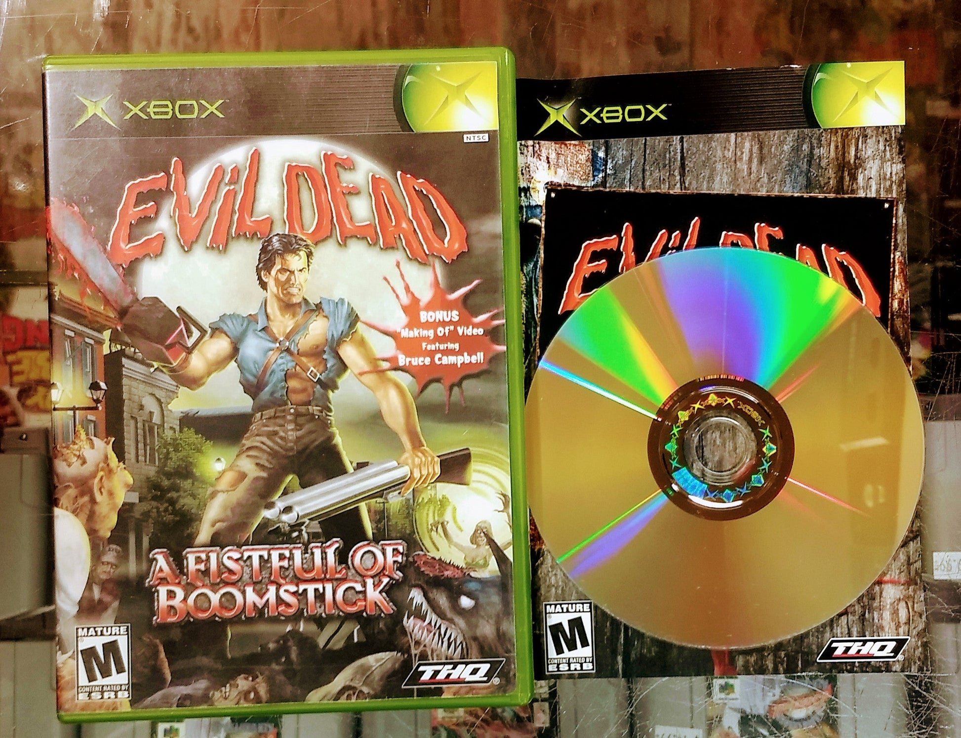 EVIL DEAD FISTFUL OF BOOMSTICK (XBOX) - jeux video game-x