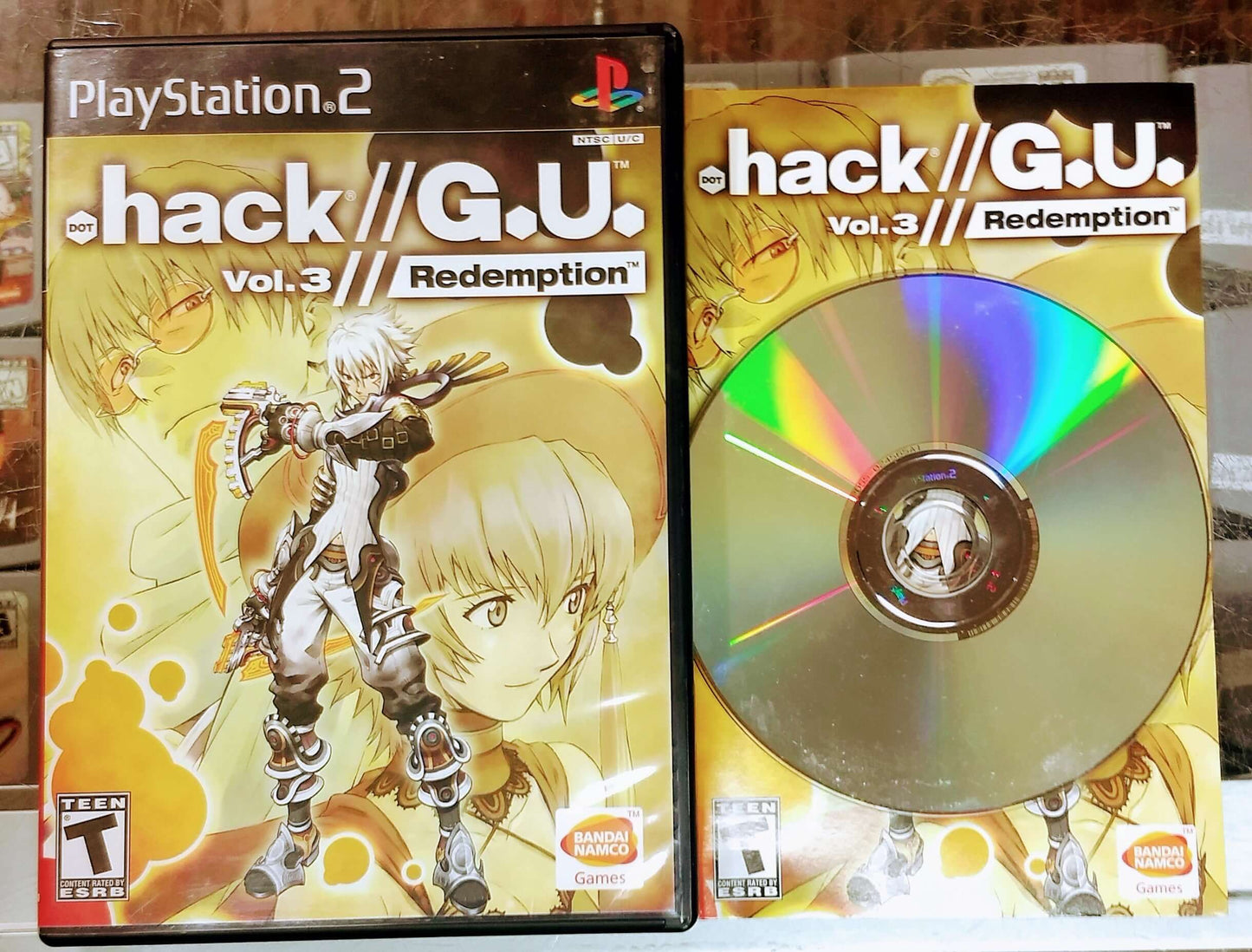 .HACK//G.U. VOL. 3//REDEMPTION PLAYSTATION 2 PS2 - jeux video game-x