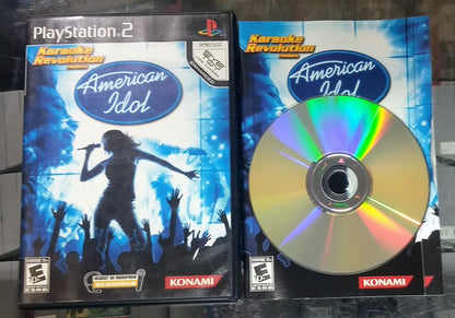 KARAOKE REVOLUTION PRESENTS AMERICAN IDOL (PLAYSTATION 2 PS2) - jeux video game-x