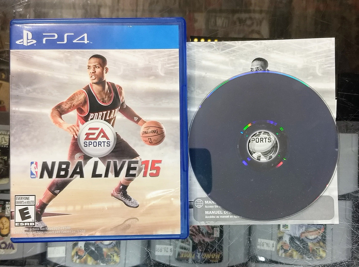 NBA LIVE 15 (PLAYSTATION 4 PS4) - jeux video game-x