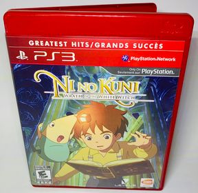 NI NO KUNI WRATH OF THE WHITE WITCH GREATEST HITS PLAYSTATION 3 PS3 - jeux video game-x