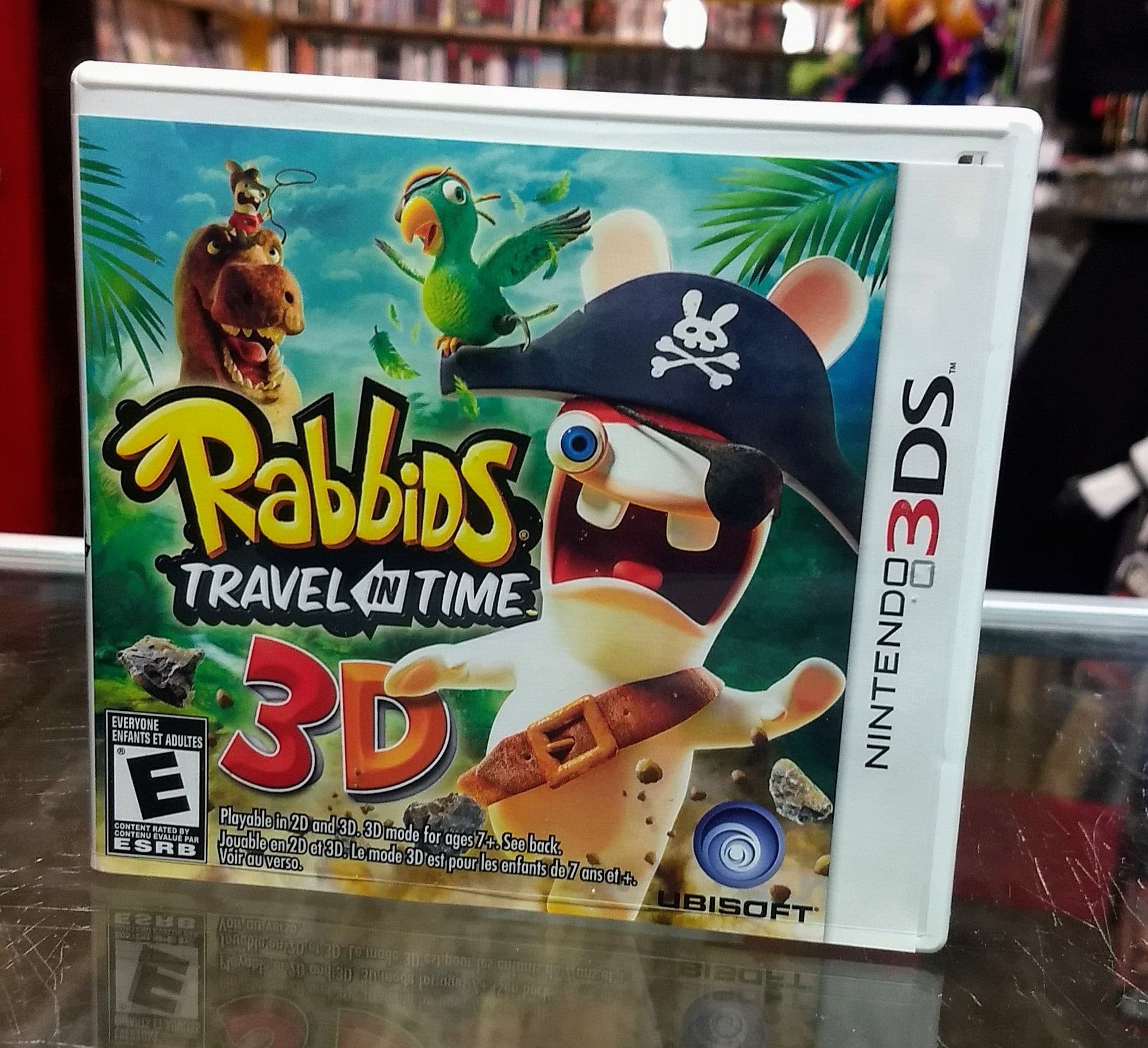 RAVING RABBIDS: TRAVEL IN TIME 3D (NINTENDO 3DS) - jeux video game-x