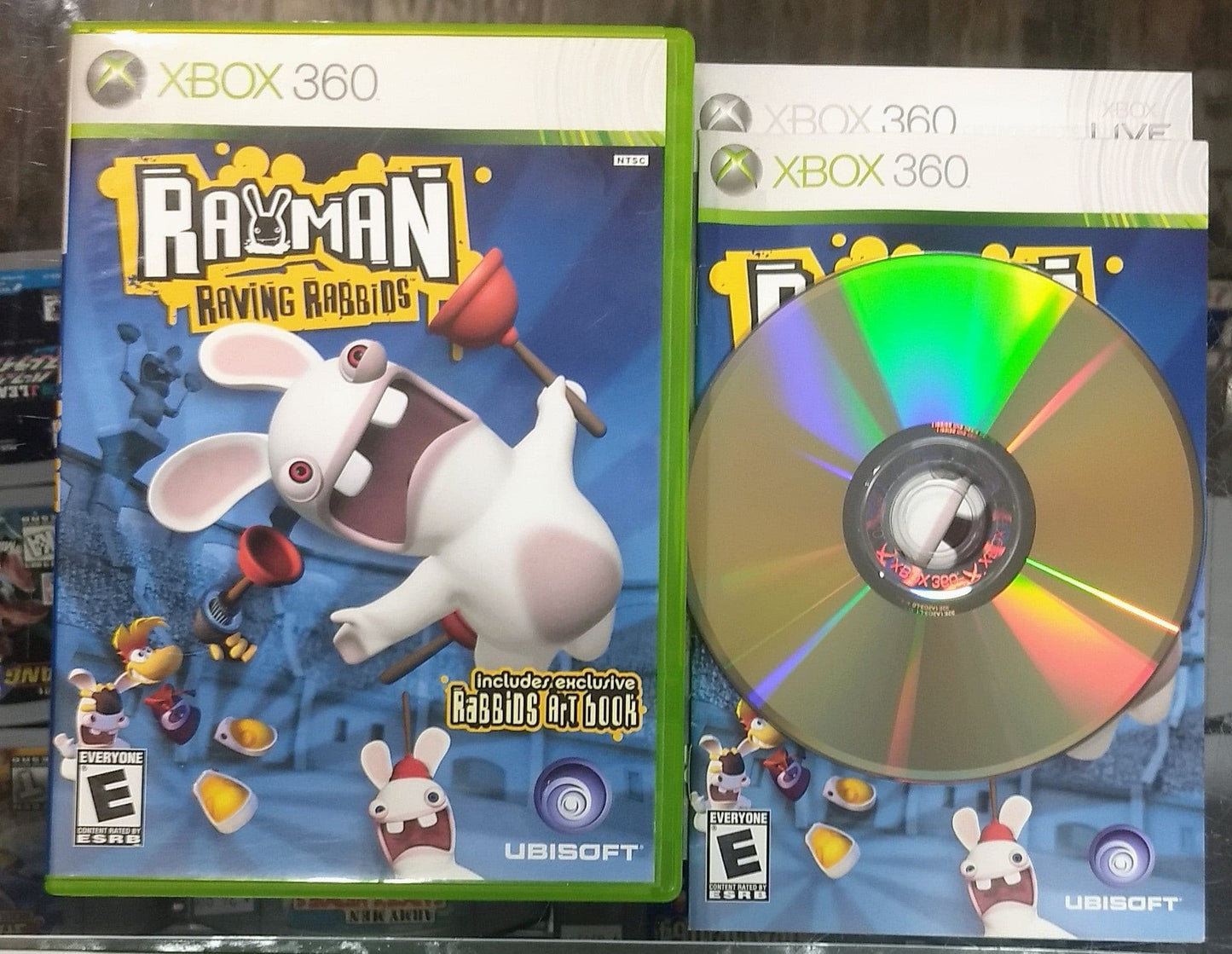 RAYMAN RAVING RABBIDS (XBOX 360 X360) - jeux video game-x