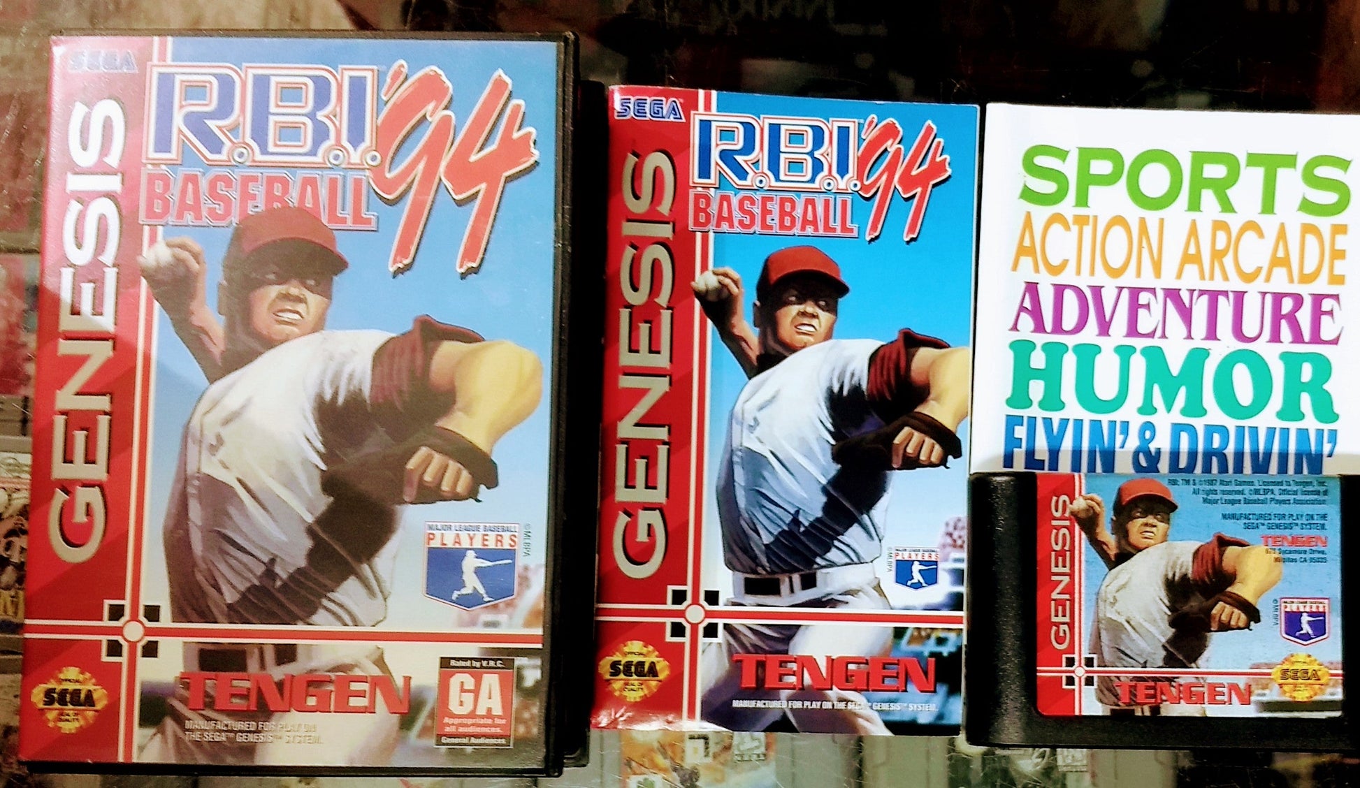 RBI BASEBALL 94 SEGA GENESIS SG - jeux video game-x