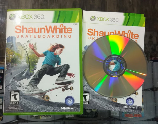 SHAUN WHITE SKATEBOARDING (XBOX 360 X360) - jeux video game-x