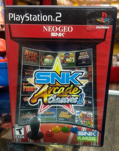 SNK ARCADE CLASSICS VOLUME 1 (PLAYSTATION 2 PS2) - jeux video game-x