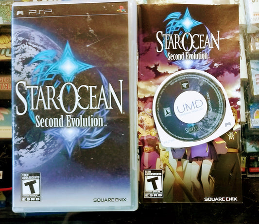 STAR OCEAN SECOND EVOLUTION (PLAYSTATION PORTABLE PSP) - jeux video game-x