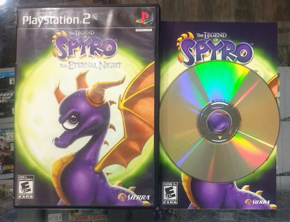 THE LEGEND OF SPYRO THE ETERNAL NIGHT PLAYSTATION 2 PS2 - jeux video game-x