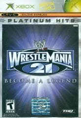 WWE WRESTLEMANIA 21 PLATINUM HITS (XBOX) - jeux video game-x