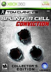 TOM CLANCY'S SPLINTER CELL: CONVICTION COLLECTOR EDITION XBOX 360 X360 - jeux video game-x