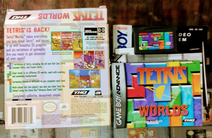 TETRIS WORLDS EN BOITE (GAME BOY ADVANCE GBA) - jeux video game-x