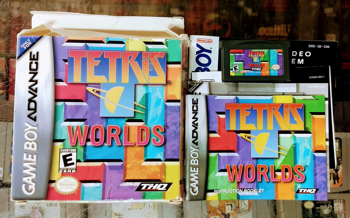 TETRIS WORLDS EN BOITE (GAME BOY ADVANCE GBA) - jeux video game-x