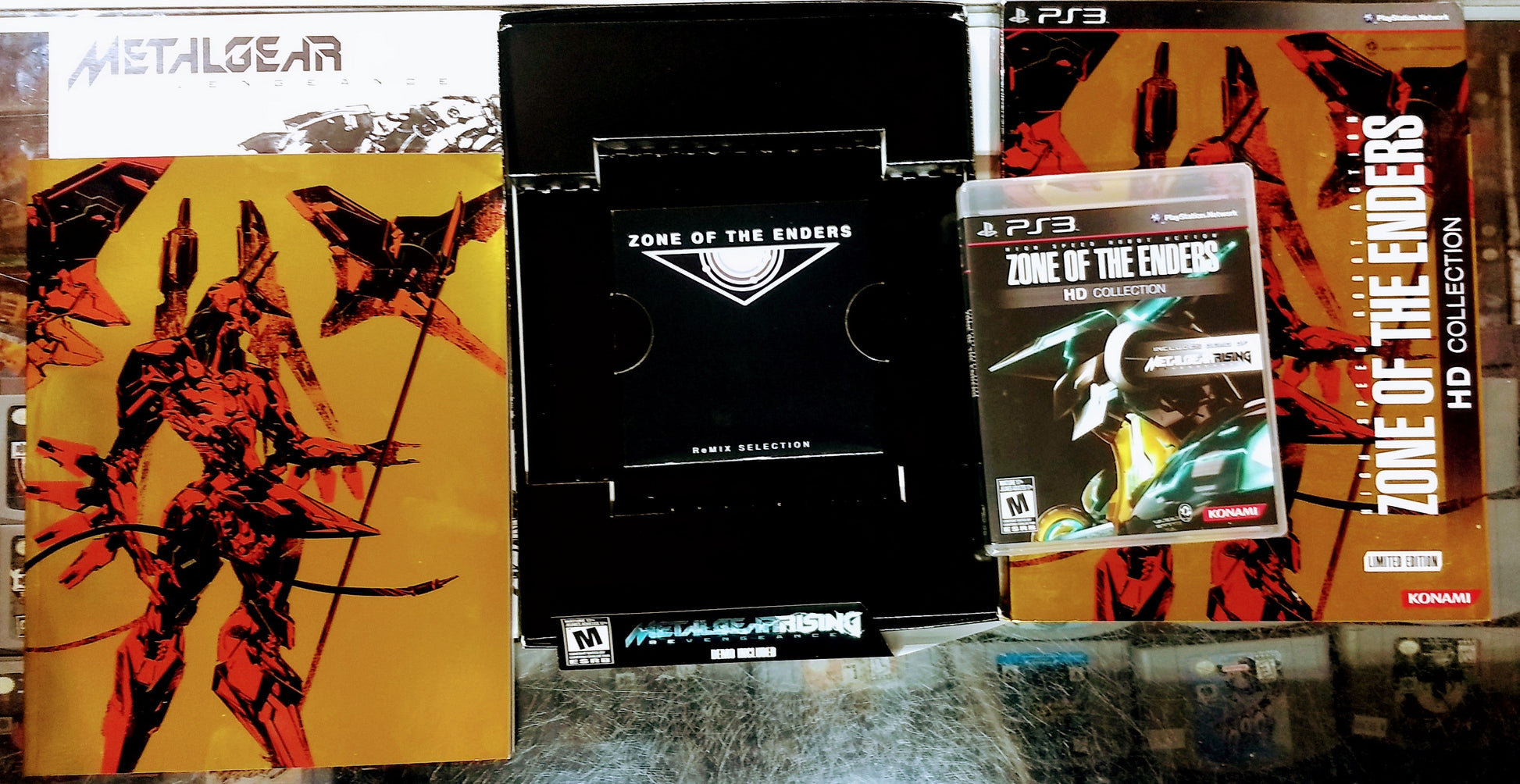 ZONE OF THE ENDERS HD COLLECTION LIMITED EDITION (PLAYSTATION 3 PS3) - jeux video game-x
