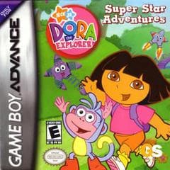 DORA THE EXPLORER SUPER STAR ADVENTURES (GAME BOY ADVANCE GBA) - jeux video game-x