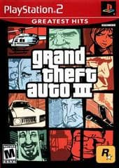 GRAND THEFT AUTO GTA III 3 GREATEST HITS (PLAYSTATION 2 PS2) - jeux video game-x