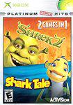SHREK 2 AND SHARK TALE 2 IN 1 platinum hits (XBOX) - jeux video game-x