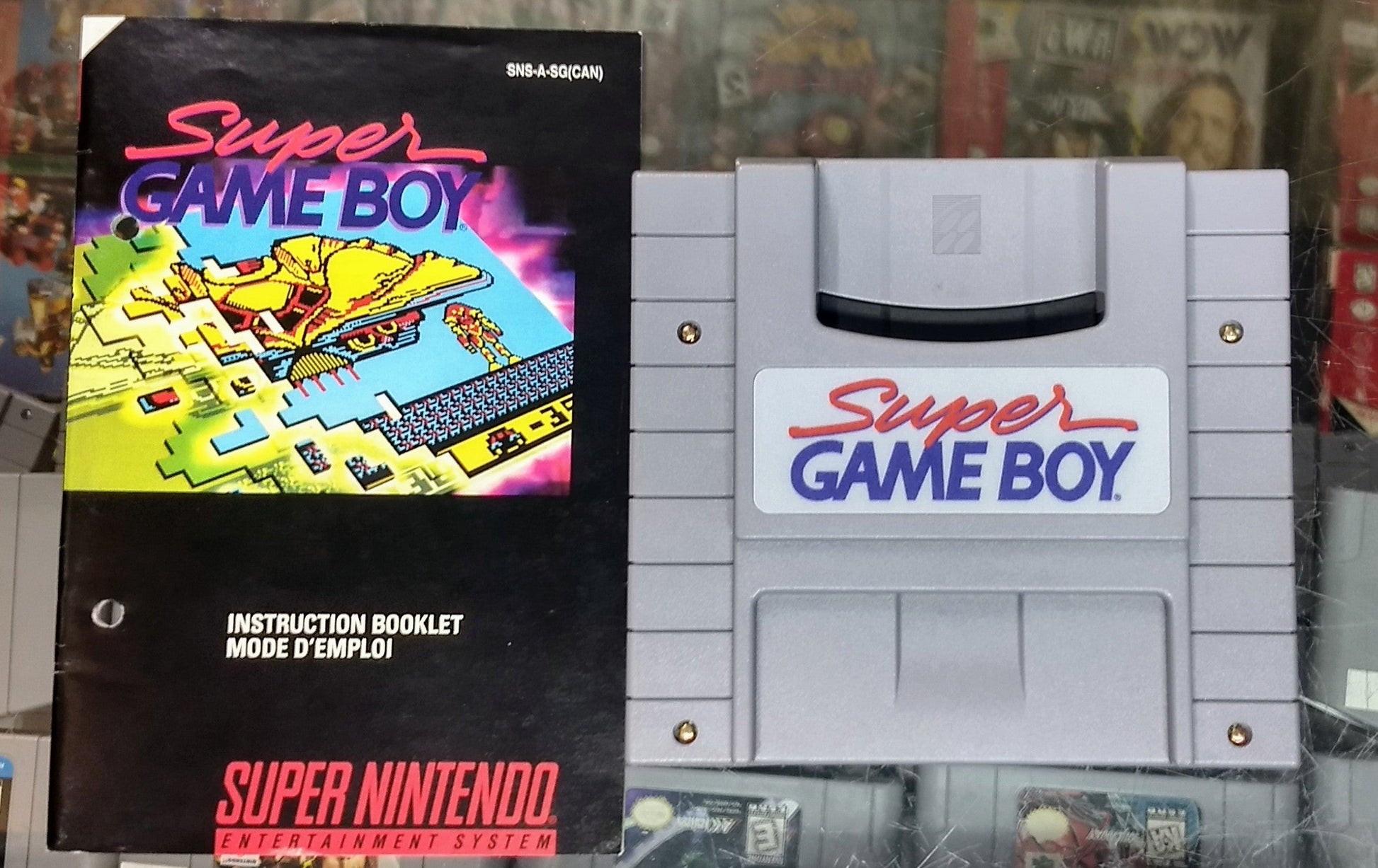 SUPER GAME BOY (SUPER NINTENDO SNES) - jeux video game-x