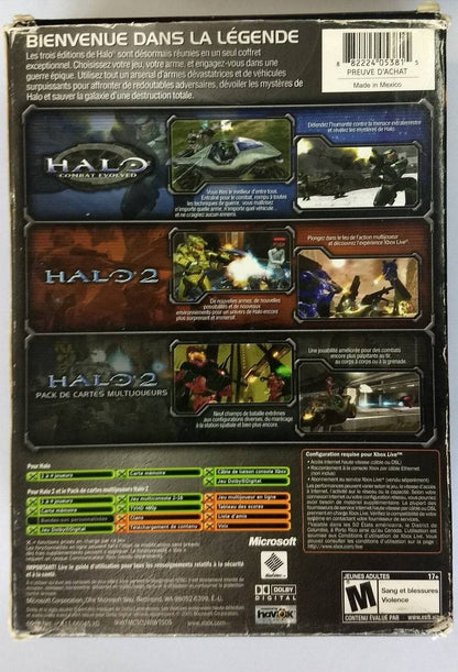 HALO TRIPLE PACK (XBOX) - jeux video game-x