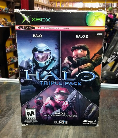 HALO TRIPLE PACK (XBOX) - jeux video game-x