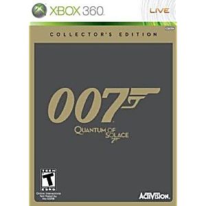 007 QUANTUM OF SOLACE COLLECTOR'S EDITION (XBOX 360 X360) - jeux video game-x