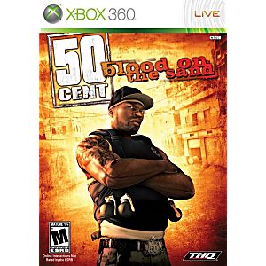 50 CENT BLOOD ON THE SAND (XBOX 360 X360) - jeux video game-x