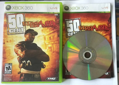 50 CENT BLOOD ON THE SAND (XBOX 360 X360) - jeux video game-x