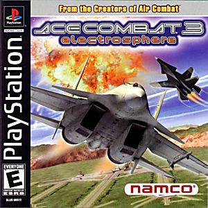 ACE COMBAT 3 ELECTROSPHERE (PLAYSTATION PS1) - jeux video game-x