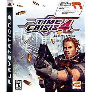 Time Crisis 4 with Guncon 3  (PLAYSTATION 3 PS3) - jeux video game-x