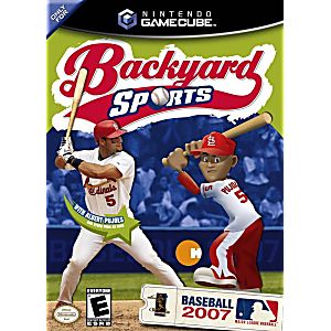 BACKYARD SPORTS BASEBALL 2007 MLB (NINTENDO GAMECUBE NGC) - jeux video game-x