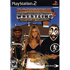 BACKYARD WRESTLING 2: THERE GOES THE NEIGHBOURHOOD (PLAYSTATION 2 PS2) - jeux video game-x