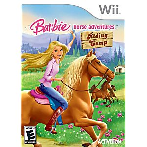 BARBIE HORSE ADVENTURE RIDING CAMP (NINTENDO WII) - jeux video game-x
