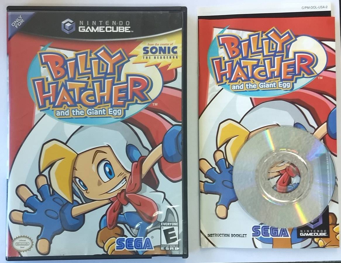 BILLY HATCHER AND THE GIANT EGG (NINTENDO GAMECUBE NGC) - jeux video game-x